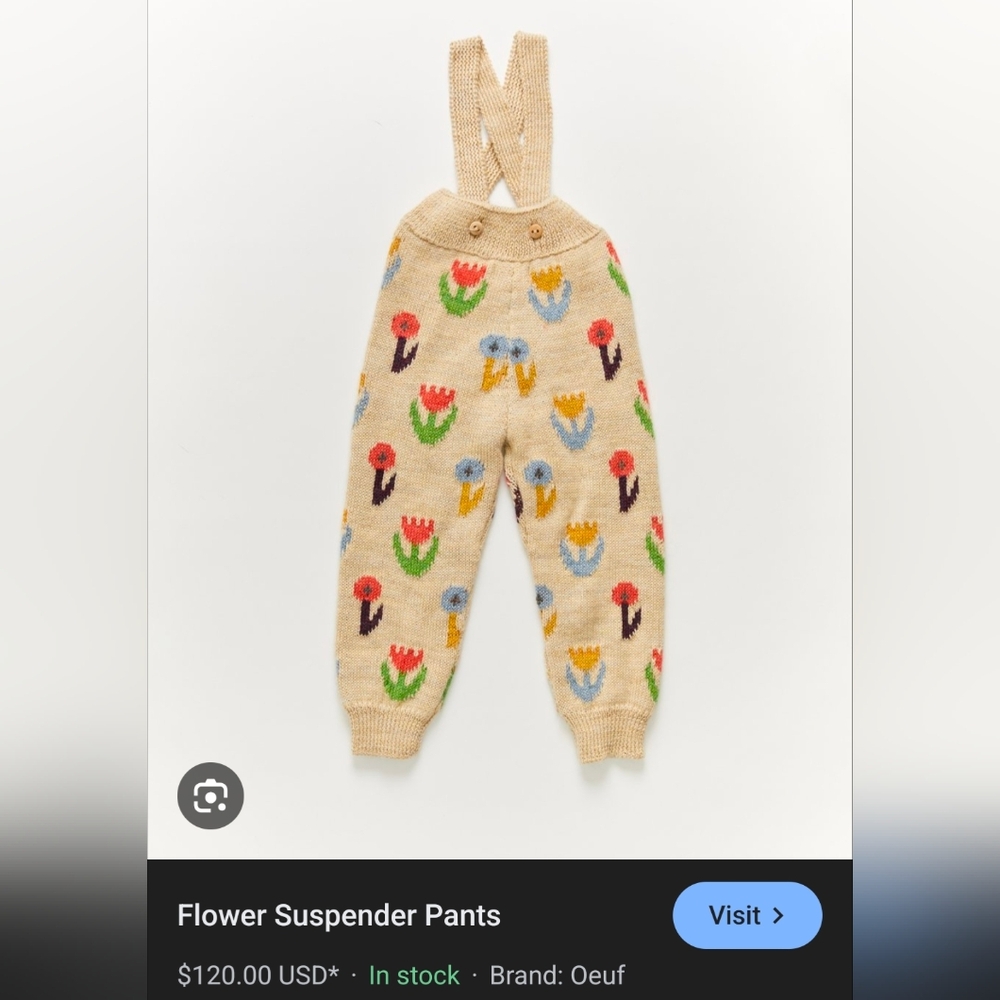 Oeuf Flower Pants